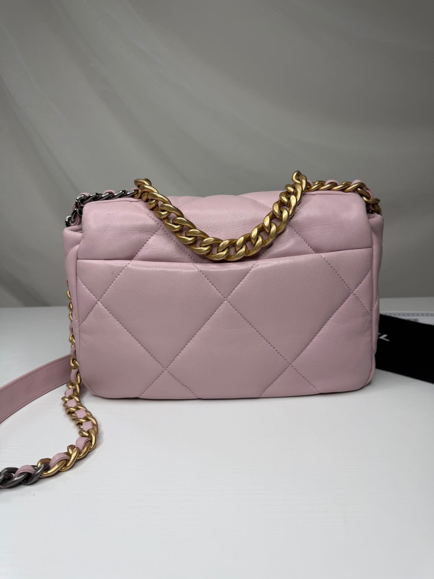 Chanel 19 Small-Medium Pink
