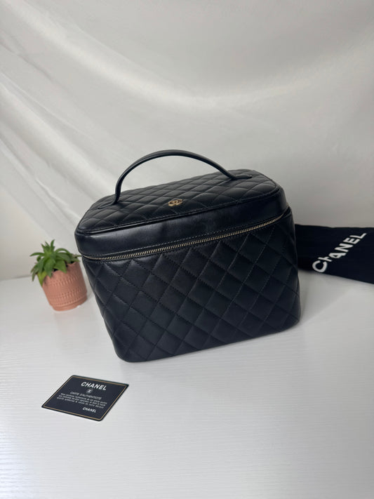 Chanel Vanity Lambskin Case
