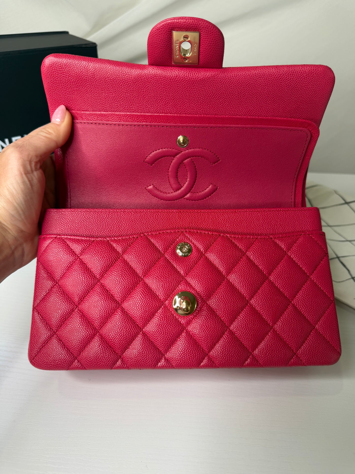 Chanel Caviar Classic Flap Small