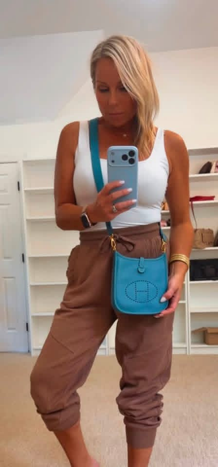 Hermes Evelyn TPM Blue Jean