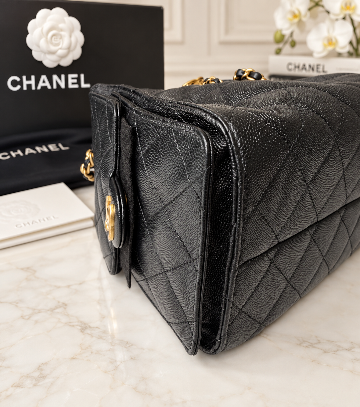 Chanel 25 Small Re-Waffle