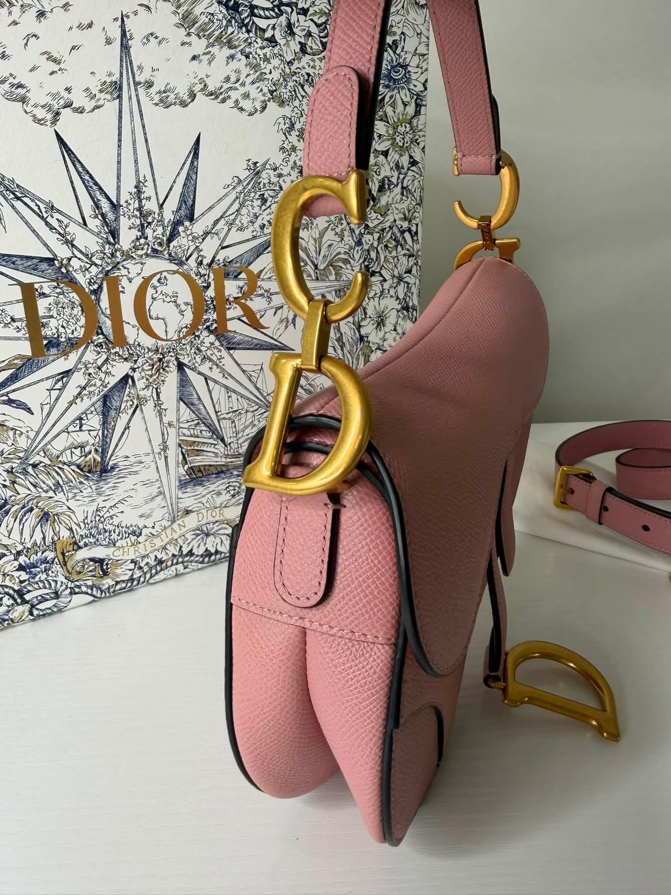 Small Saddle Bag with Strap