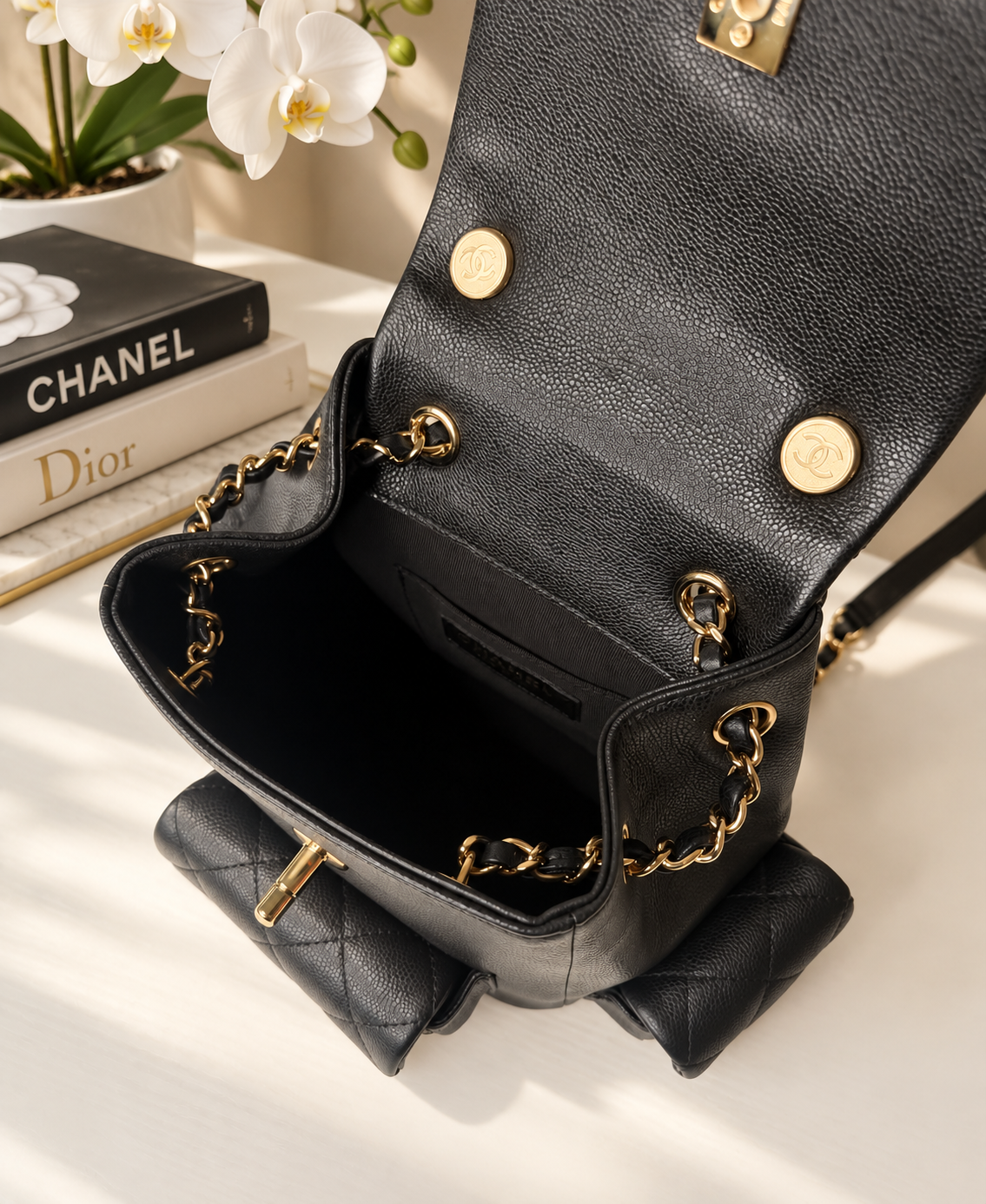 Chanel Caviar Duma Backpack
