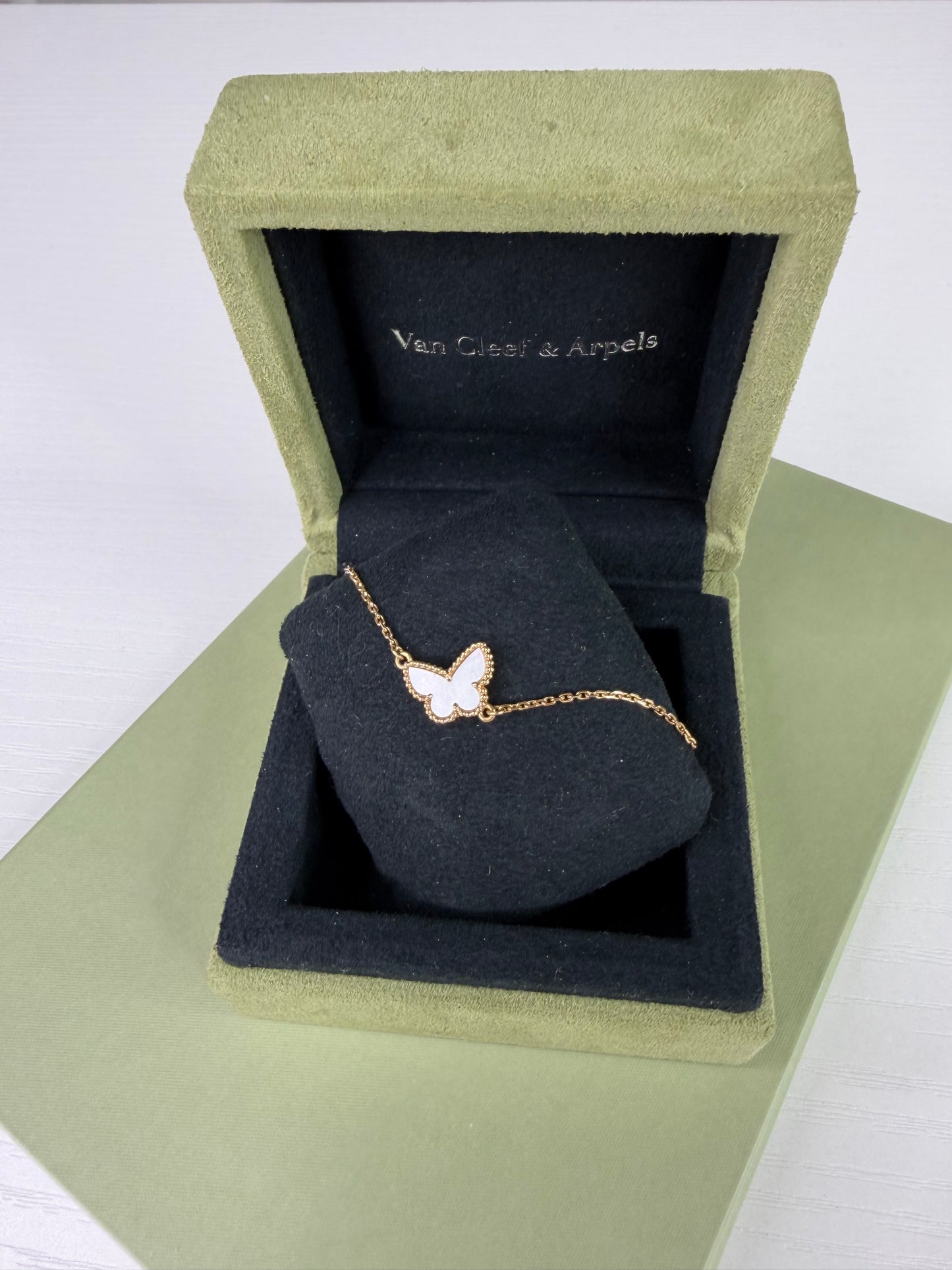VCA MOP Butterfly Bracelet