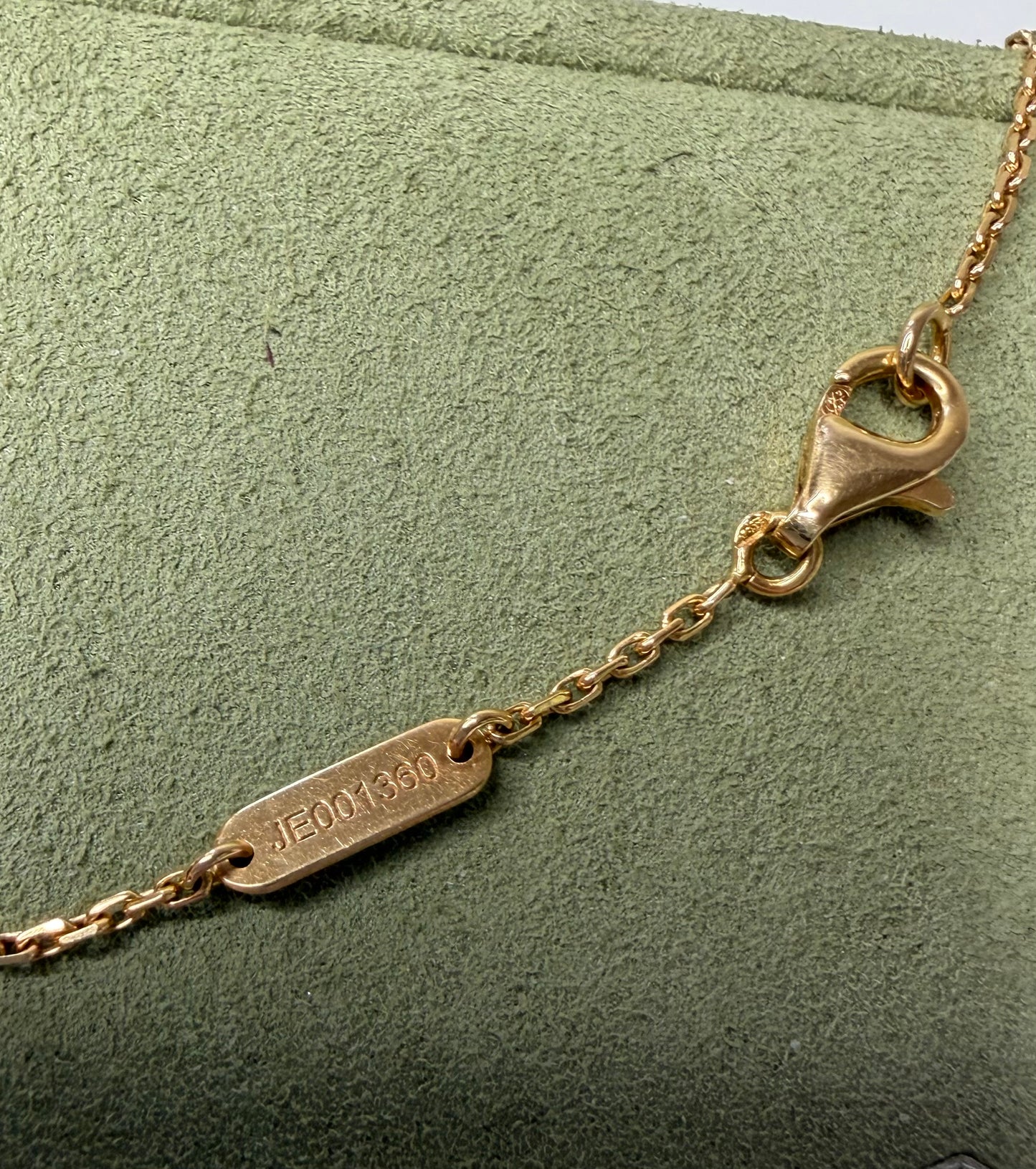 VCA Vintage Onyx Necklace