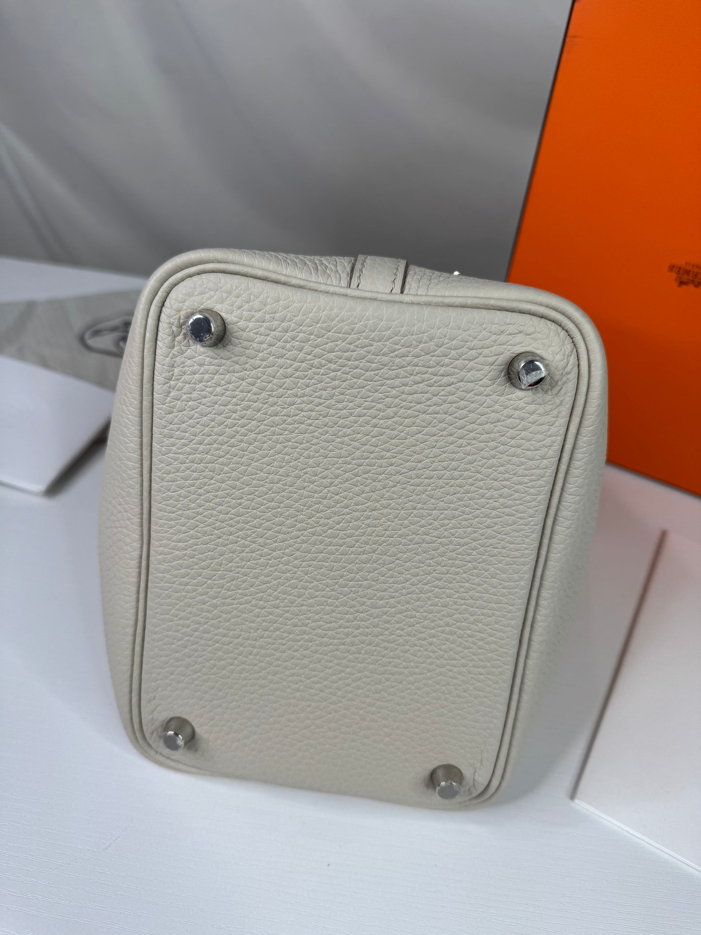Hermes Picotin 18 Craie SHW