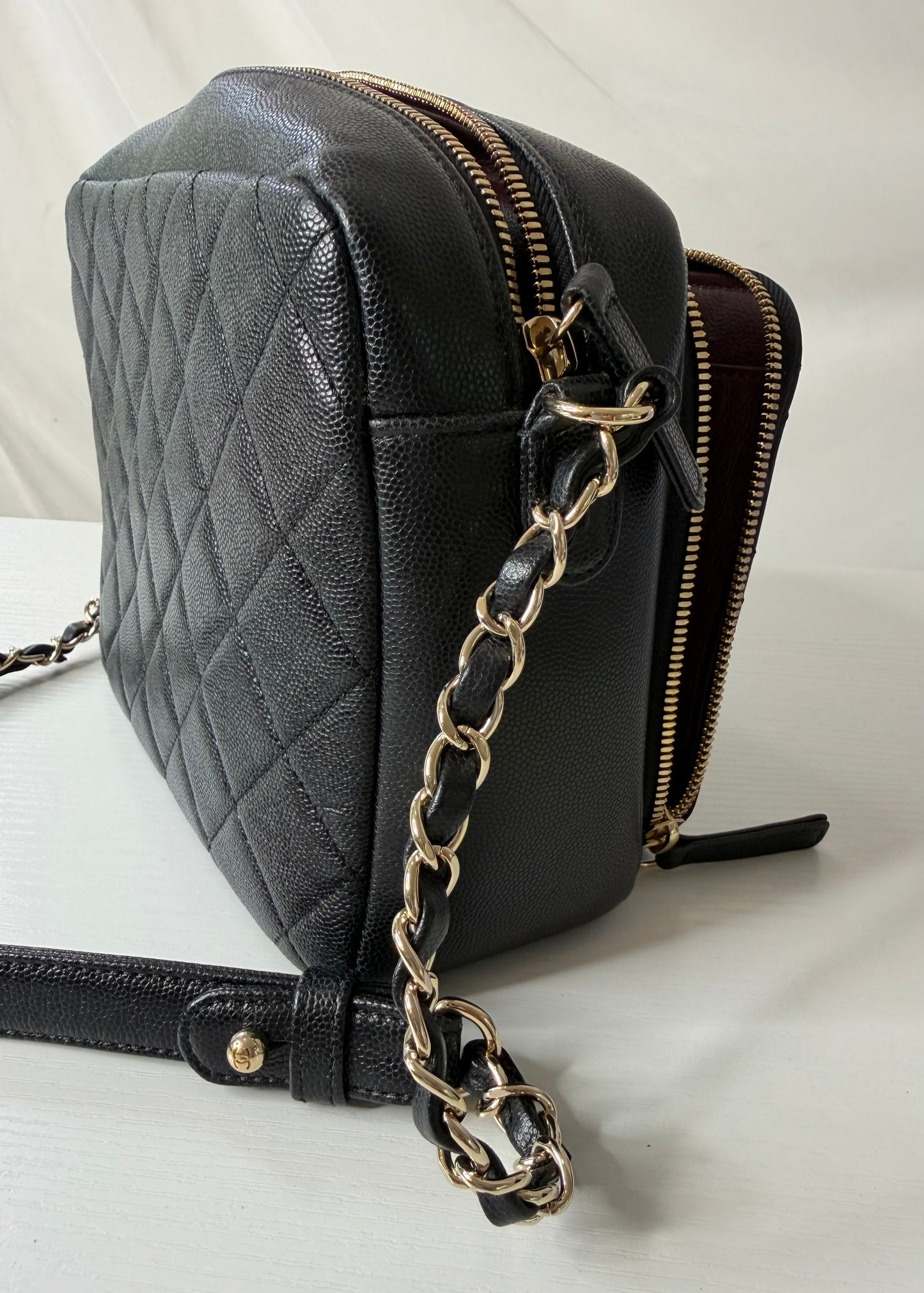 Chanel Caviar Busines Affinity Camera Bag