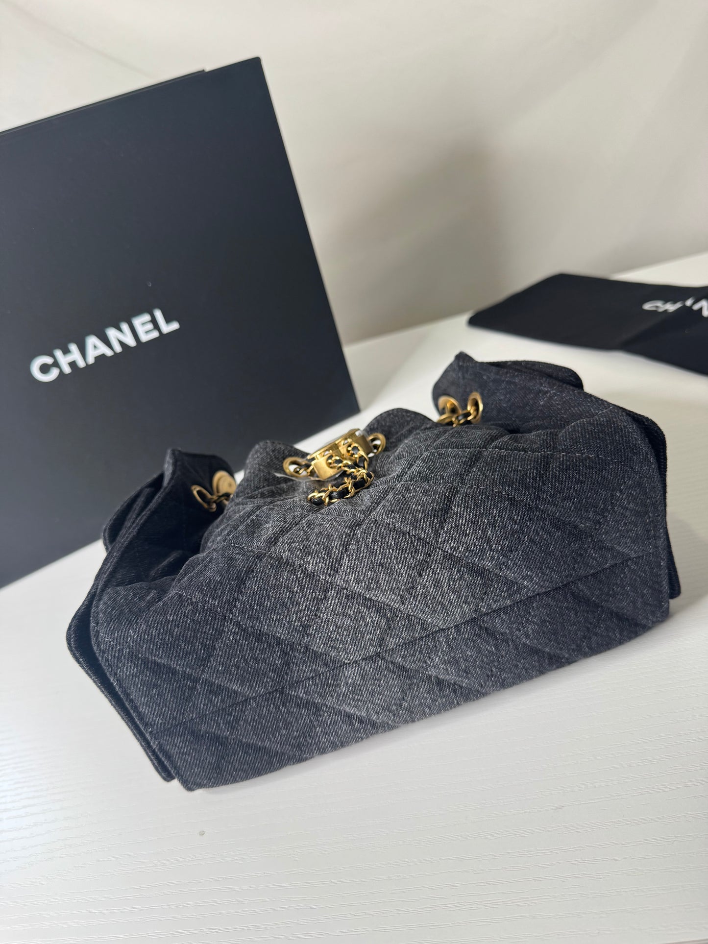 Chanel 25 Mini Denim