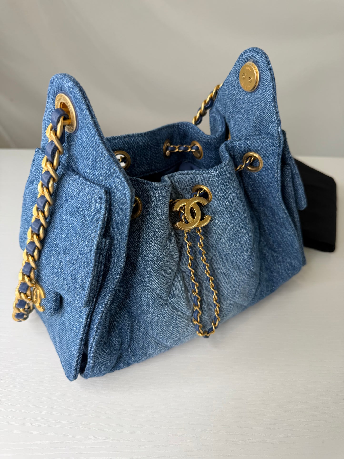 Chanel 25 Denim Mini