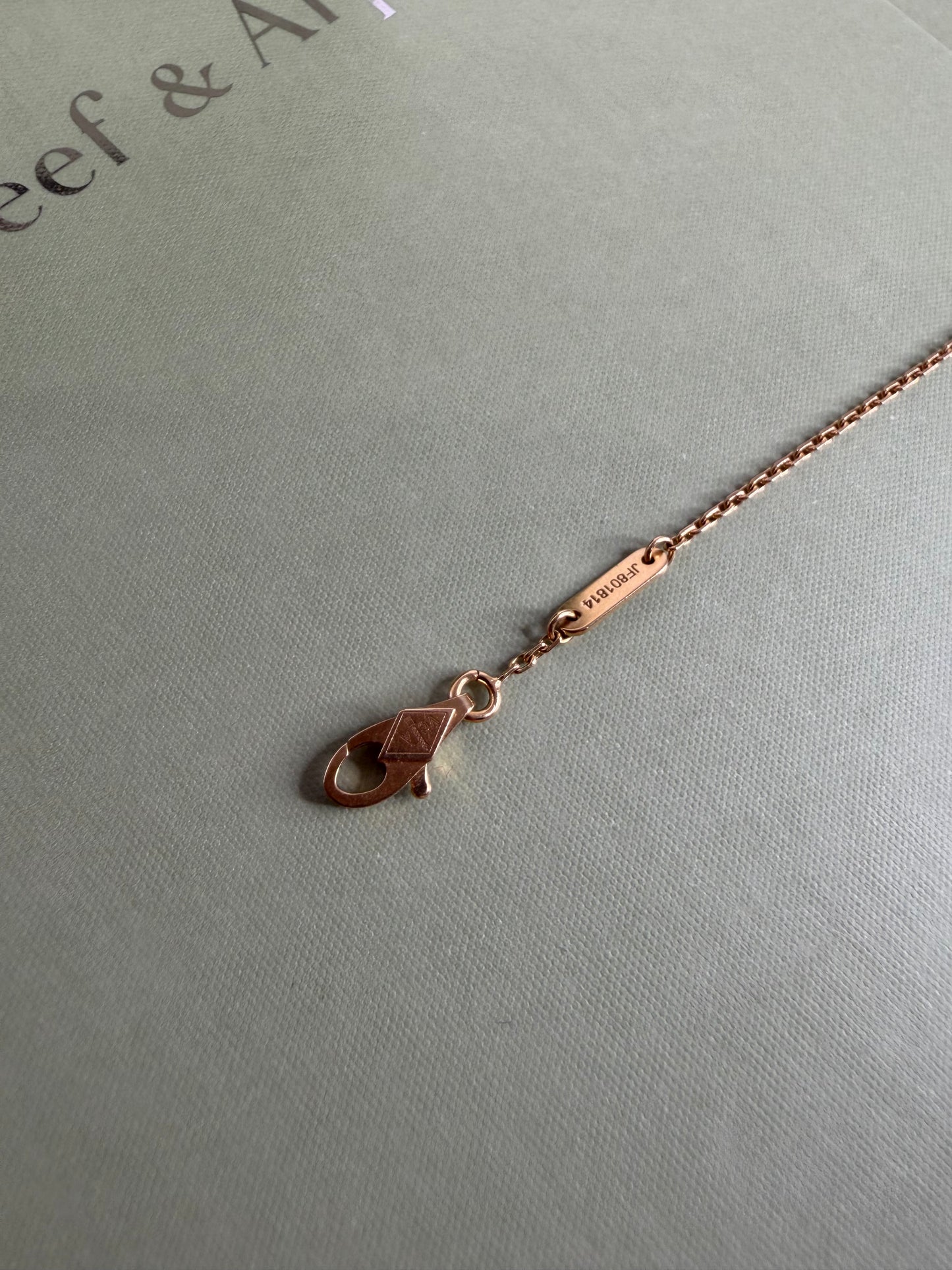 VCA MOP Butterfly Bracelet