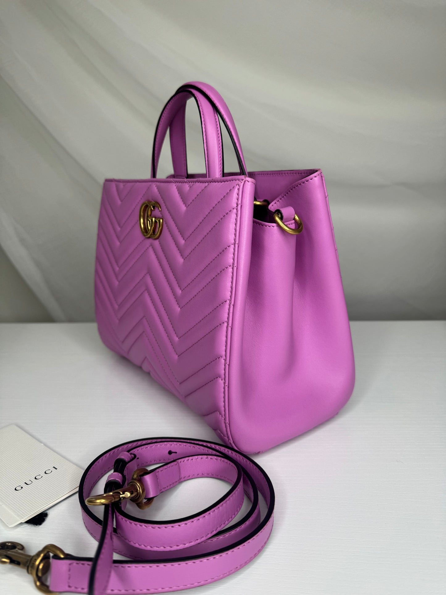 Gucci Marmont Top Handle Small