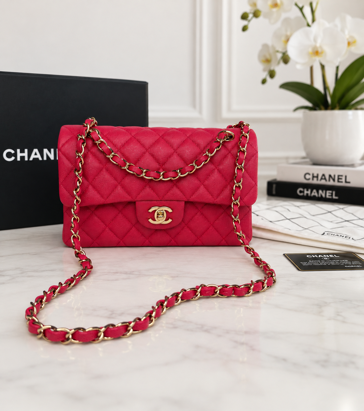 Chanel Caviar Classic Flap Small