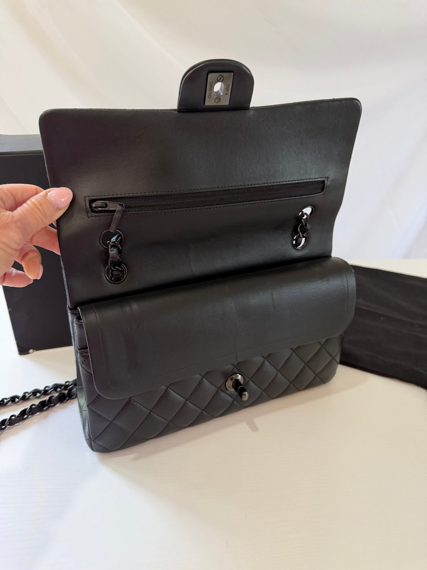 Chanel Classic Flap Medium So Black