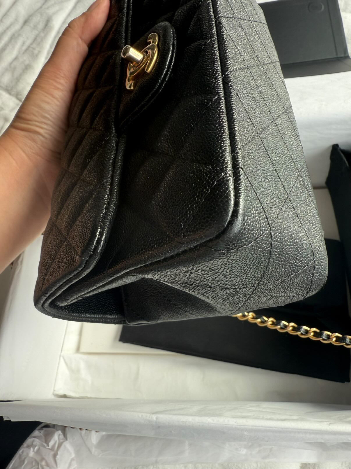 Chanel Caviar Mini Top Handle