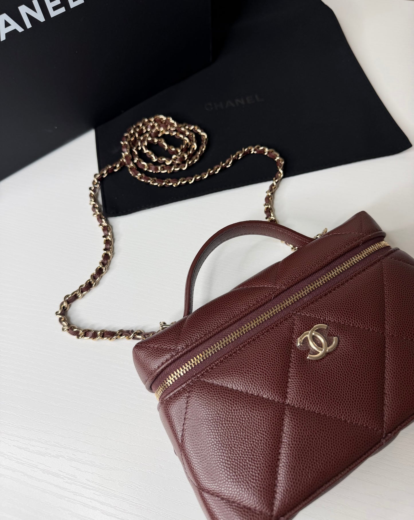 Chanel Caviar Vanity on Chain