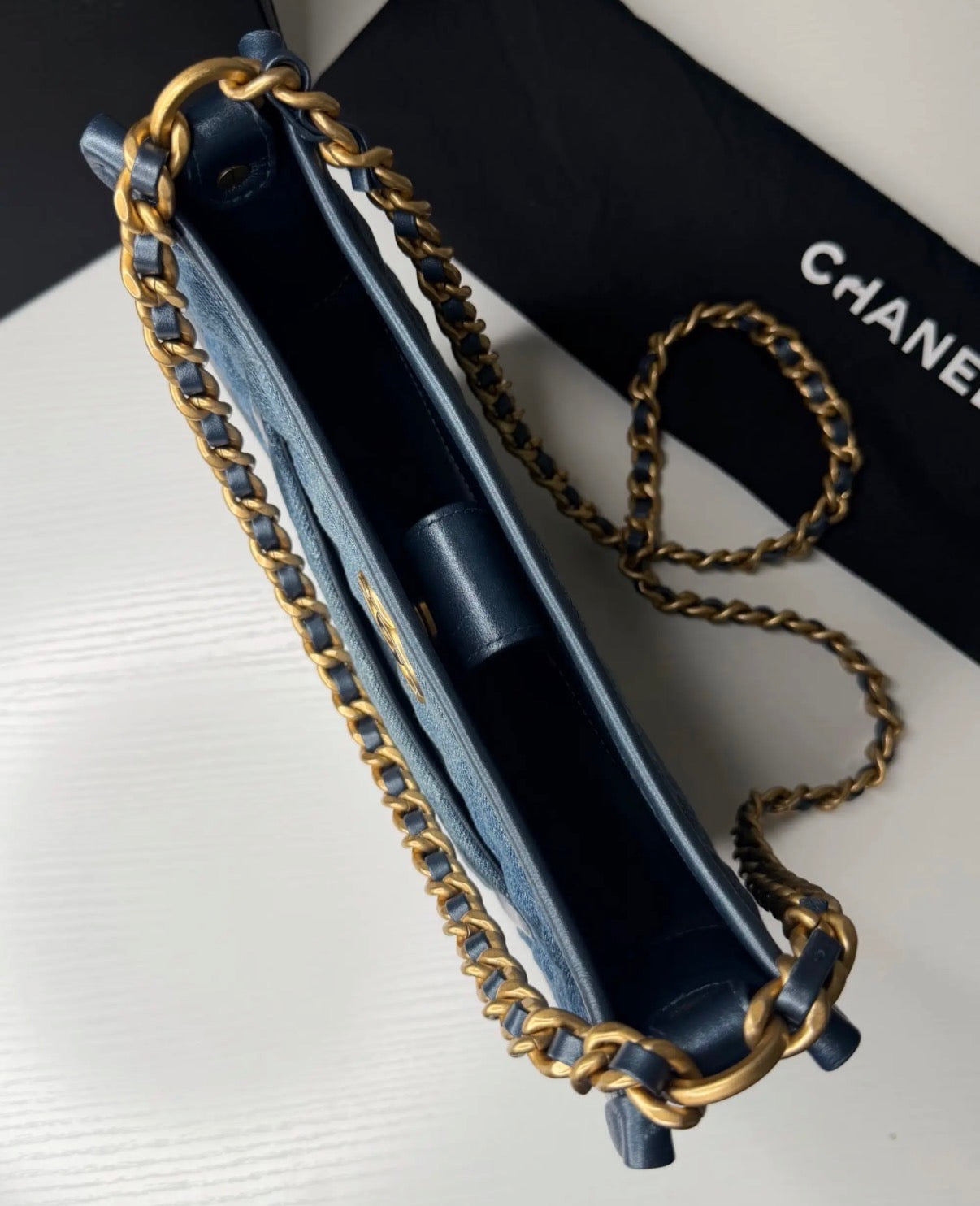 Chanel Denim Hobo