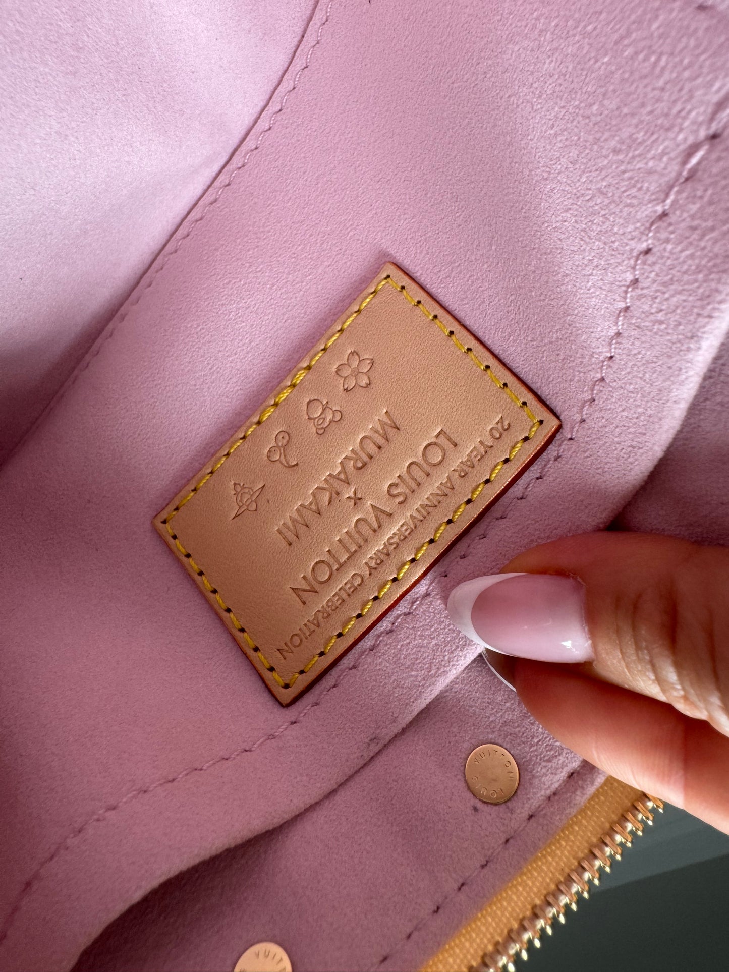 LV Cherry Blossom Pochette