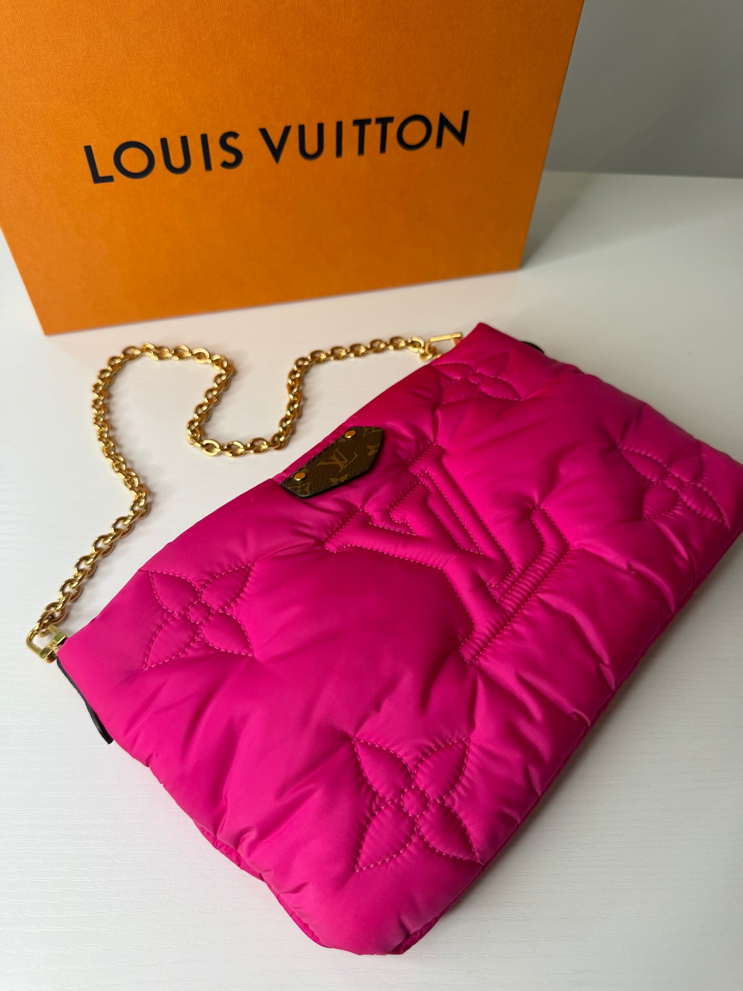 LV Pillow Pochette Pink