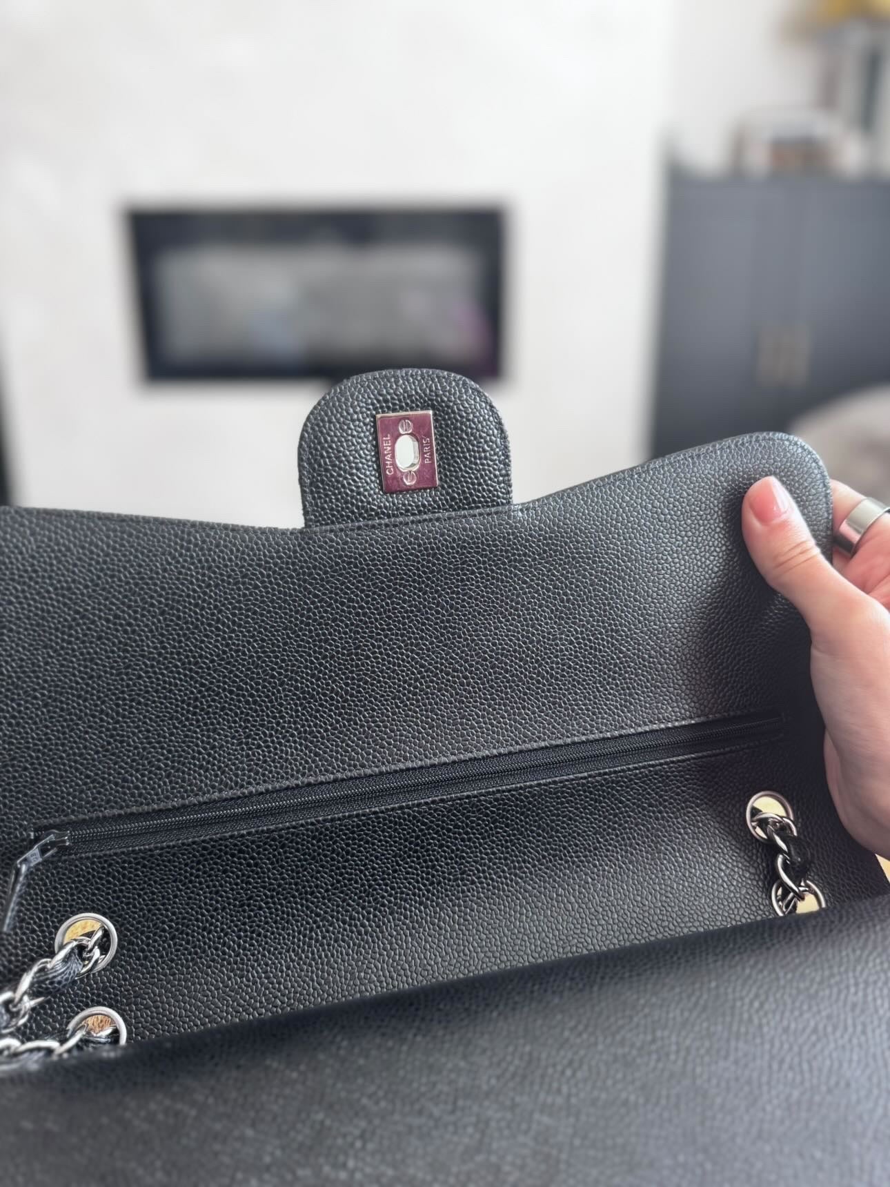 Chanel Classic Flap Caviar Jumbo