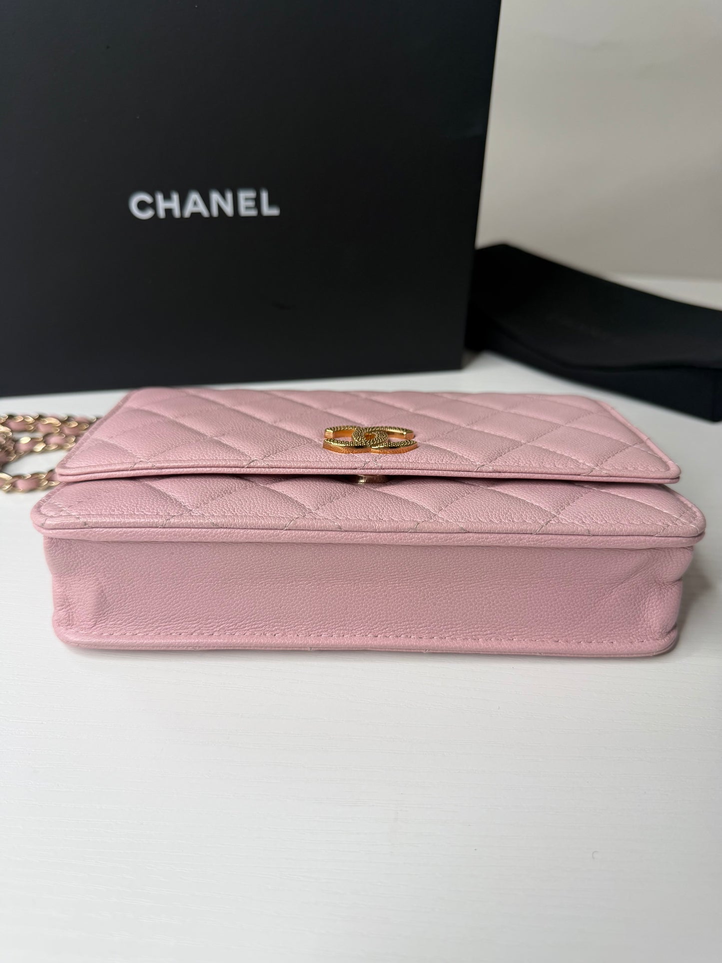 Chanel Caviar Pink WOC