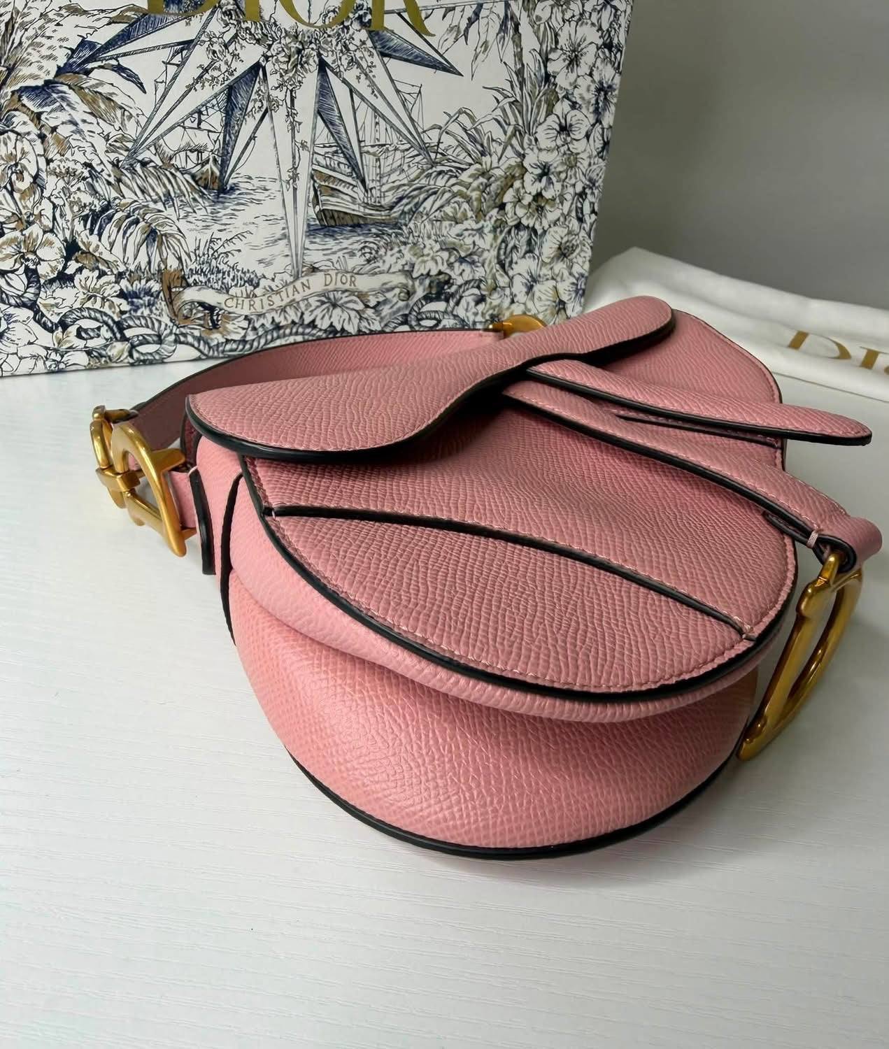 Small Saddle Bag with Strap