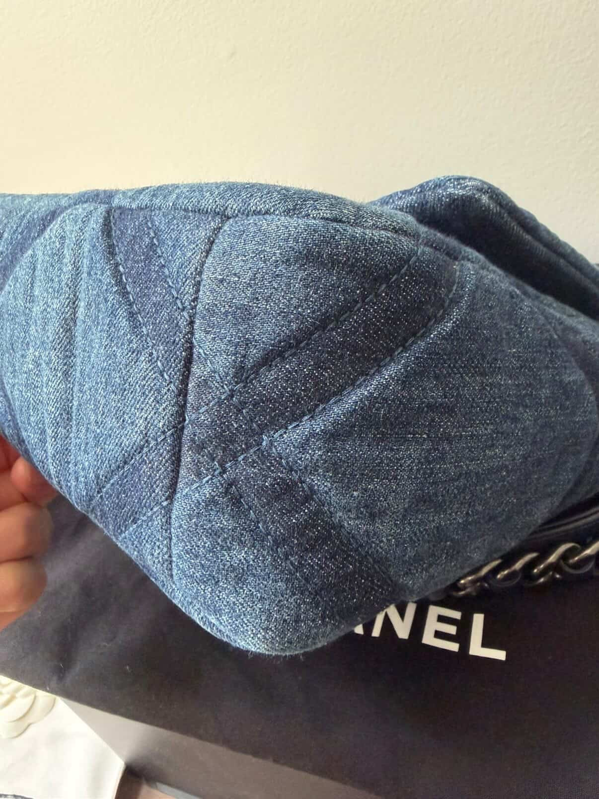 Chanel 19 Large Denim