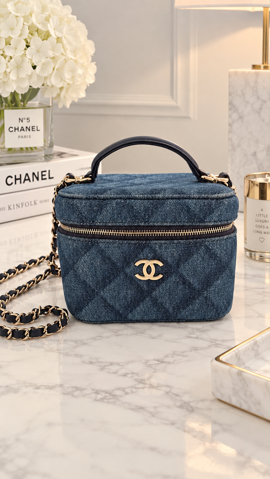 Chanel Denim Vanity