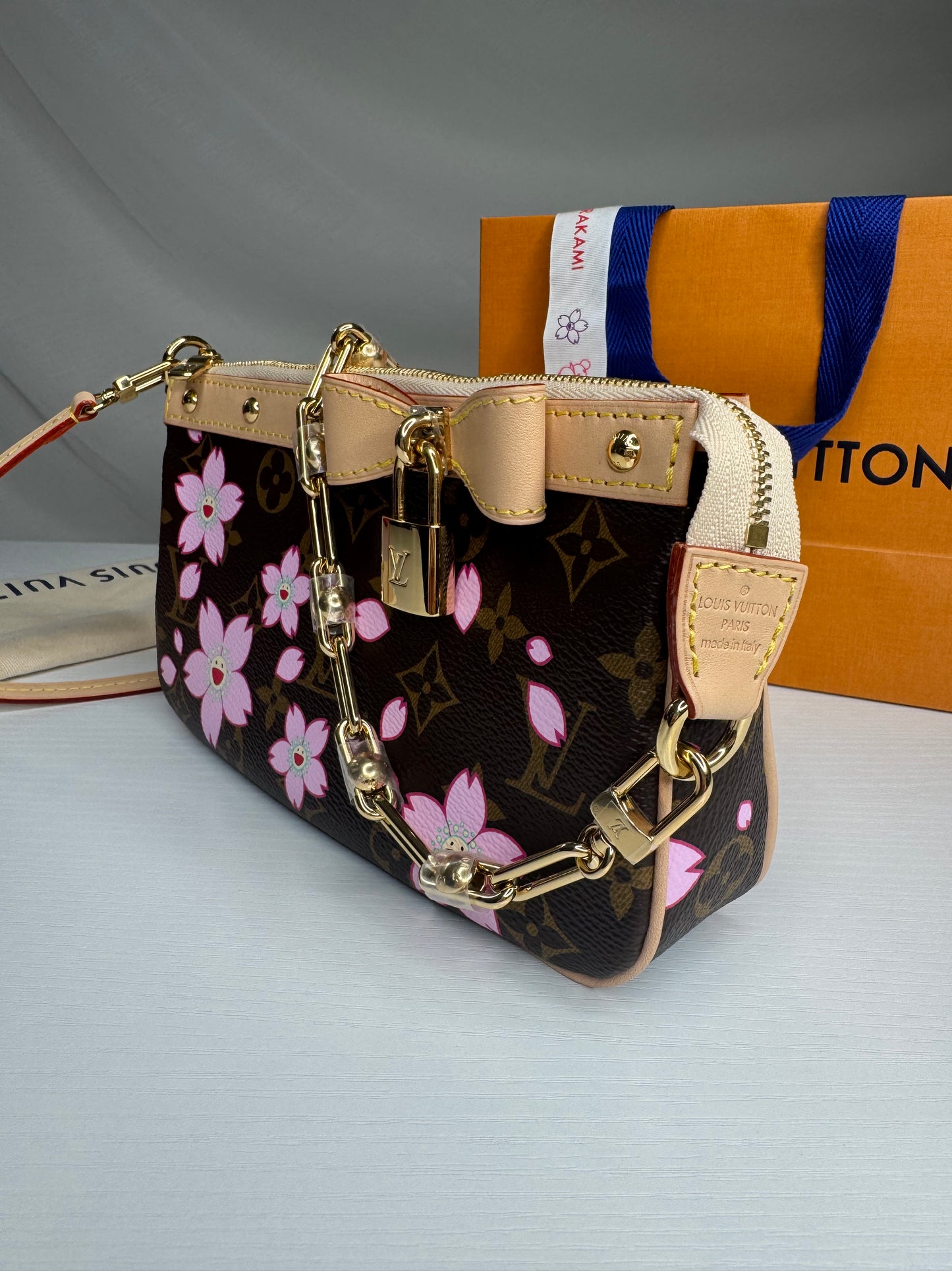 LV Cherry Blossom Pochette