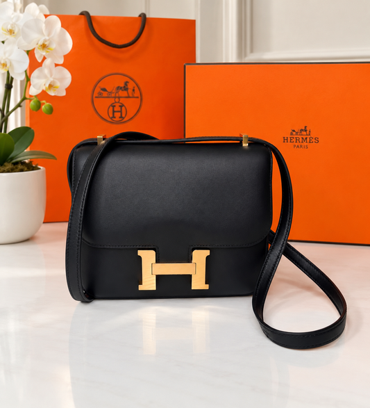 Hermes Swift Constance Mini Black