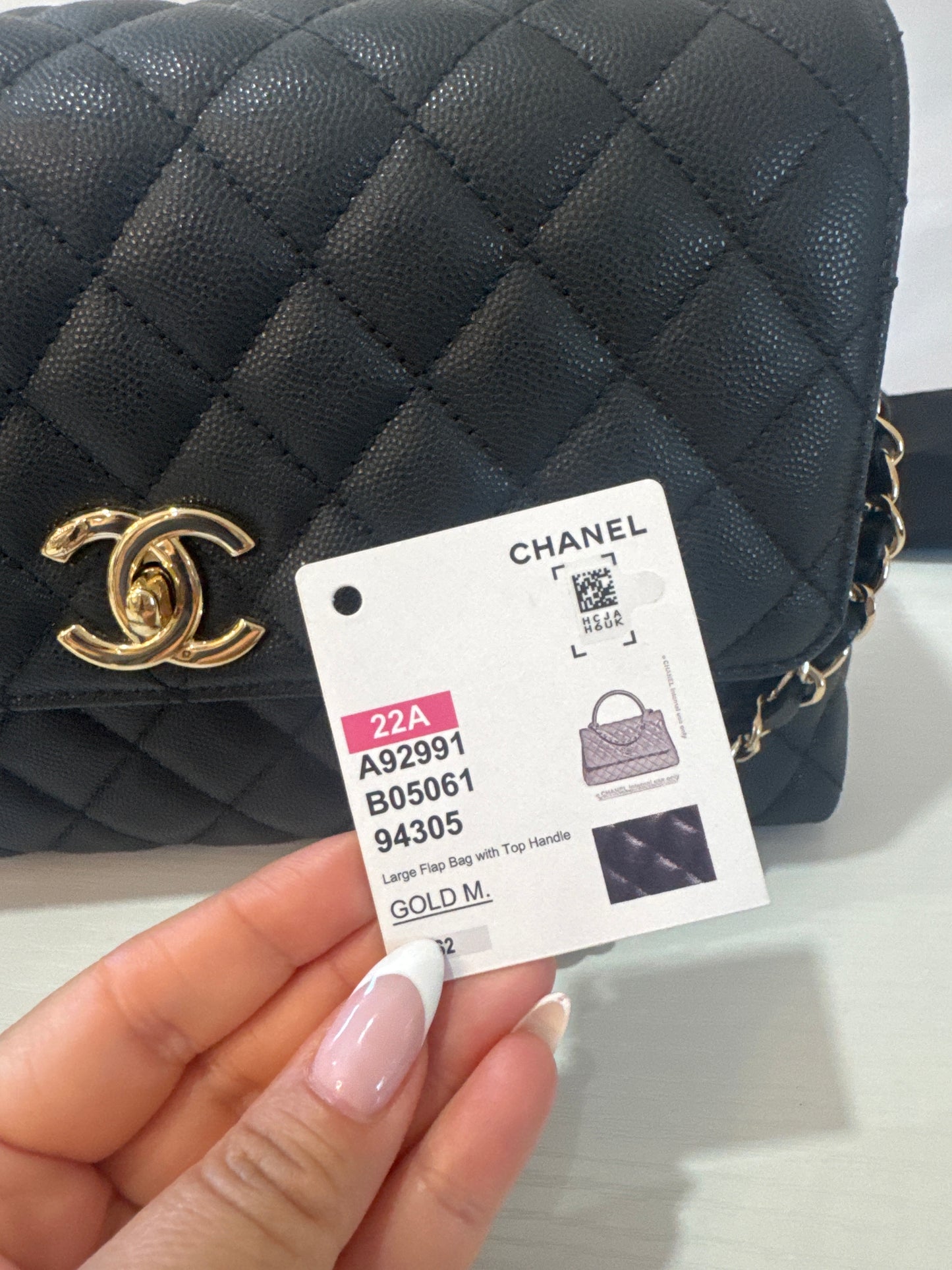 Chanel Caviar Coco Meidum