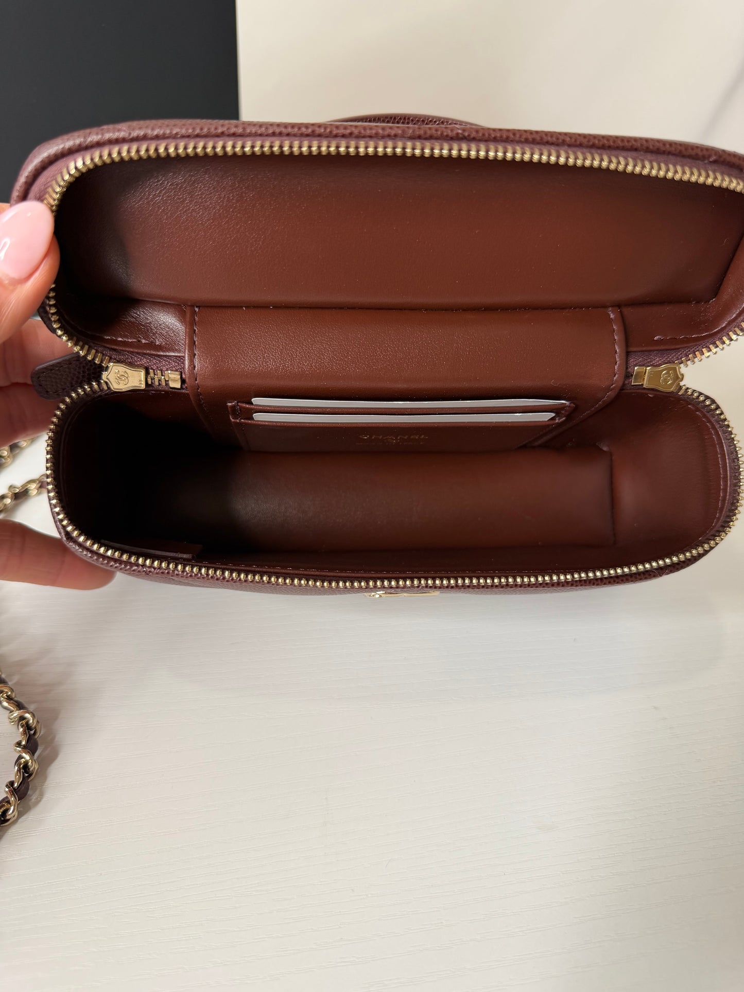 Chanel Caviar Vanity on Chain