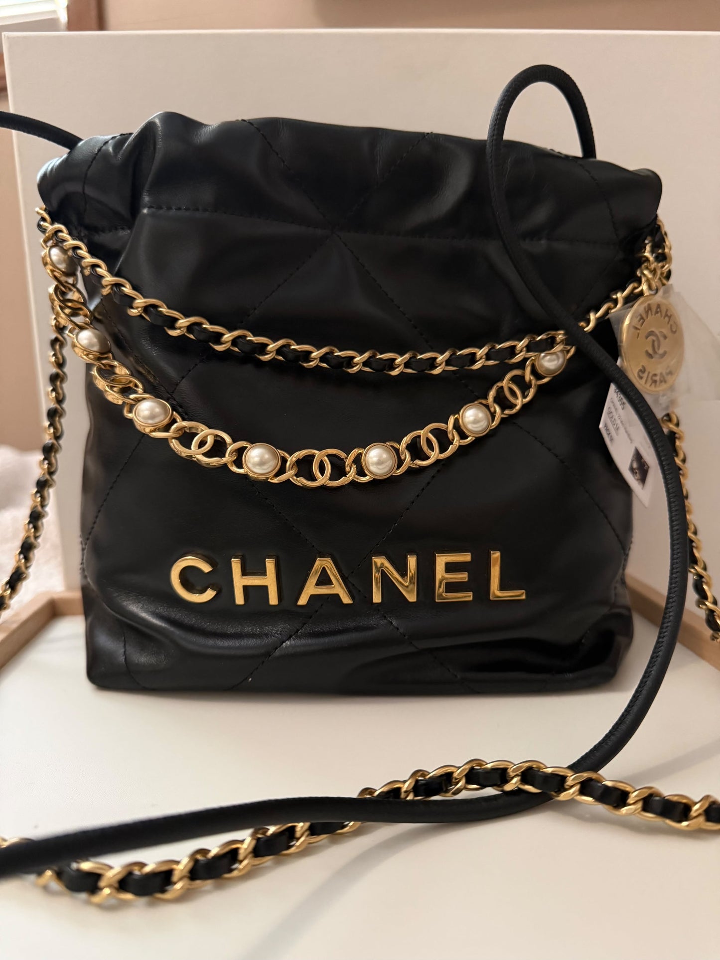 Chanel 22 Pearl Mini