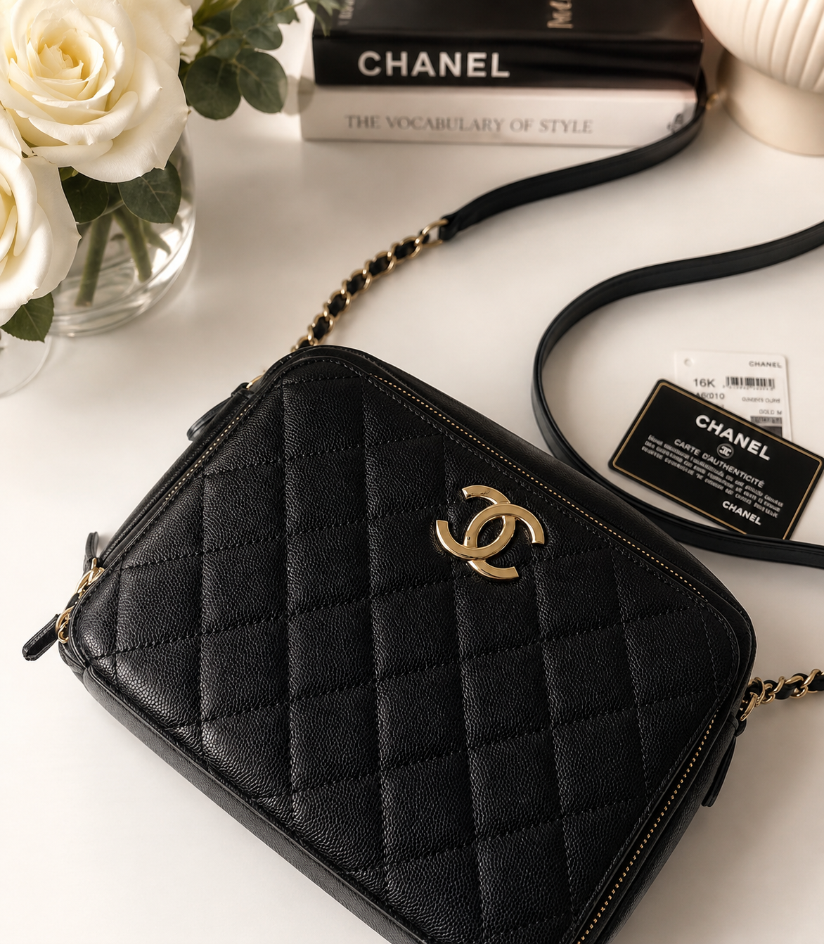 Chanel Caviar Busines Affinity Camera Bag