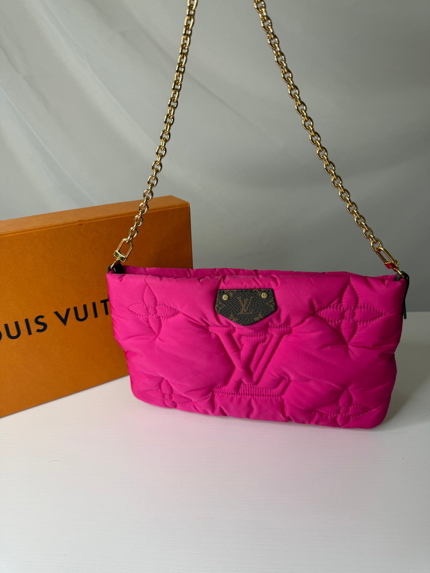 LV Pillow Pochette Pink