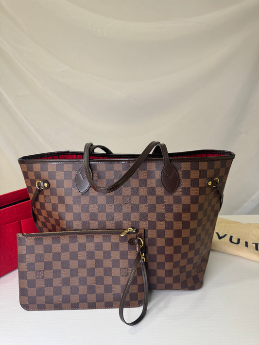 Neverfull DE Red with Pouch