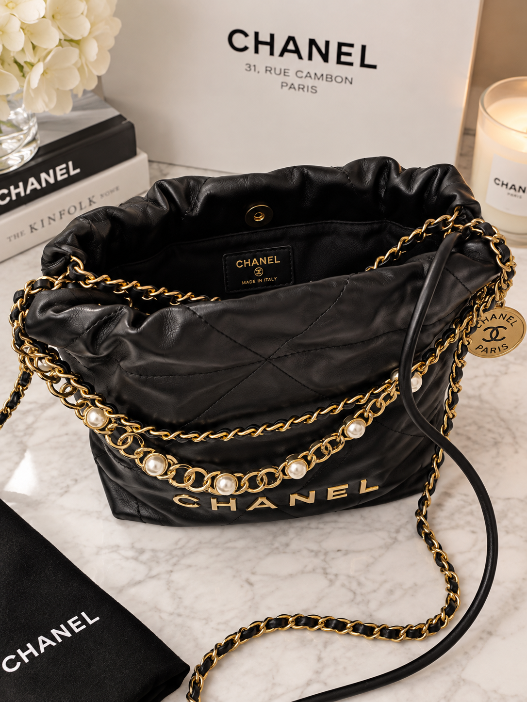Chanel 22 Pearl Mini