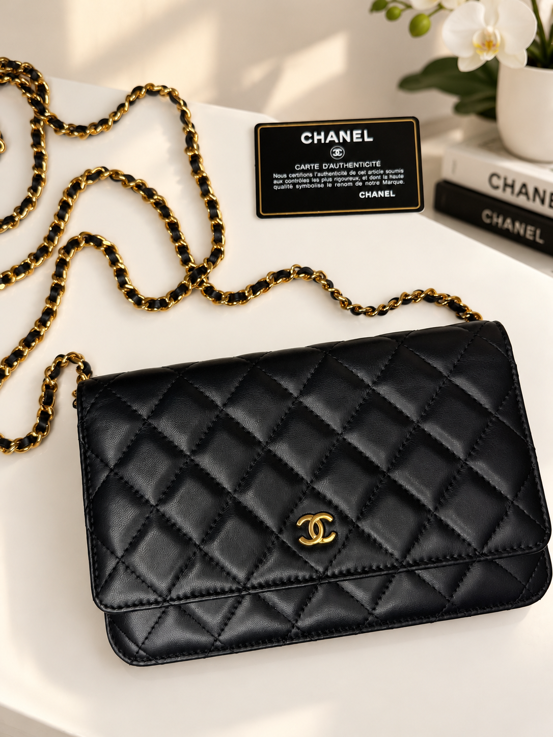 Chanel Lambskin WOC