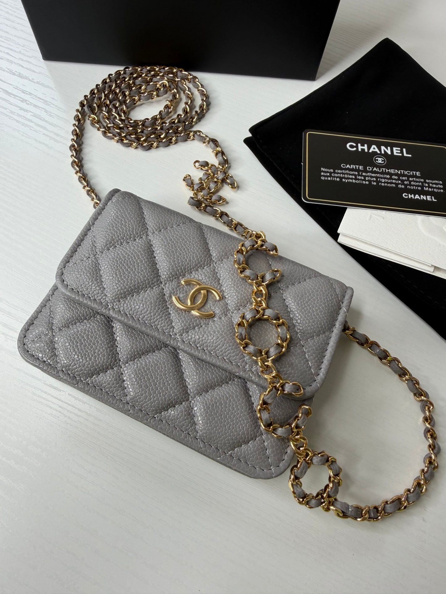 Chanel Miss Coco Clutch on Chain