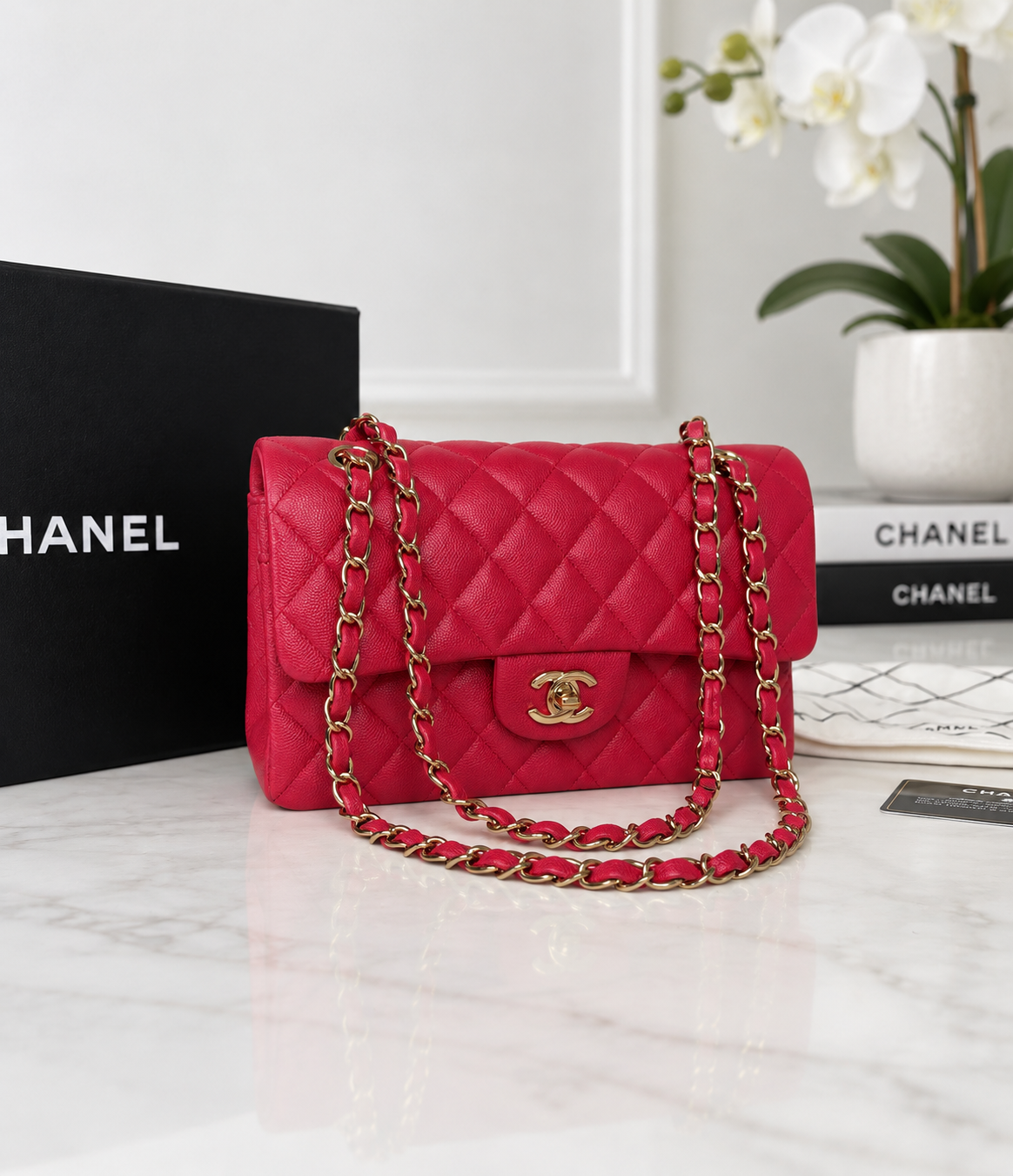 Chanel Caviar Classic Flap Small
