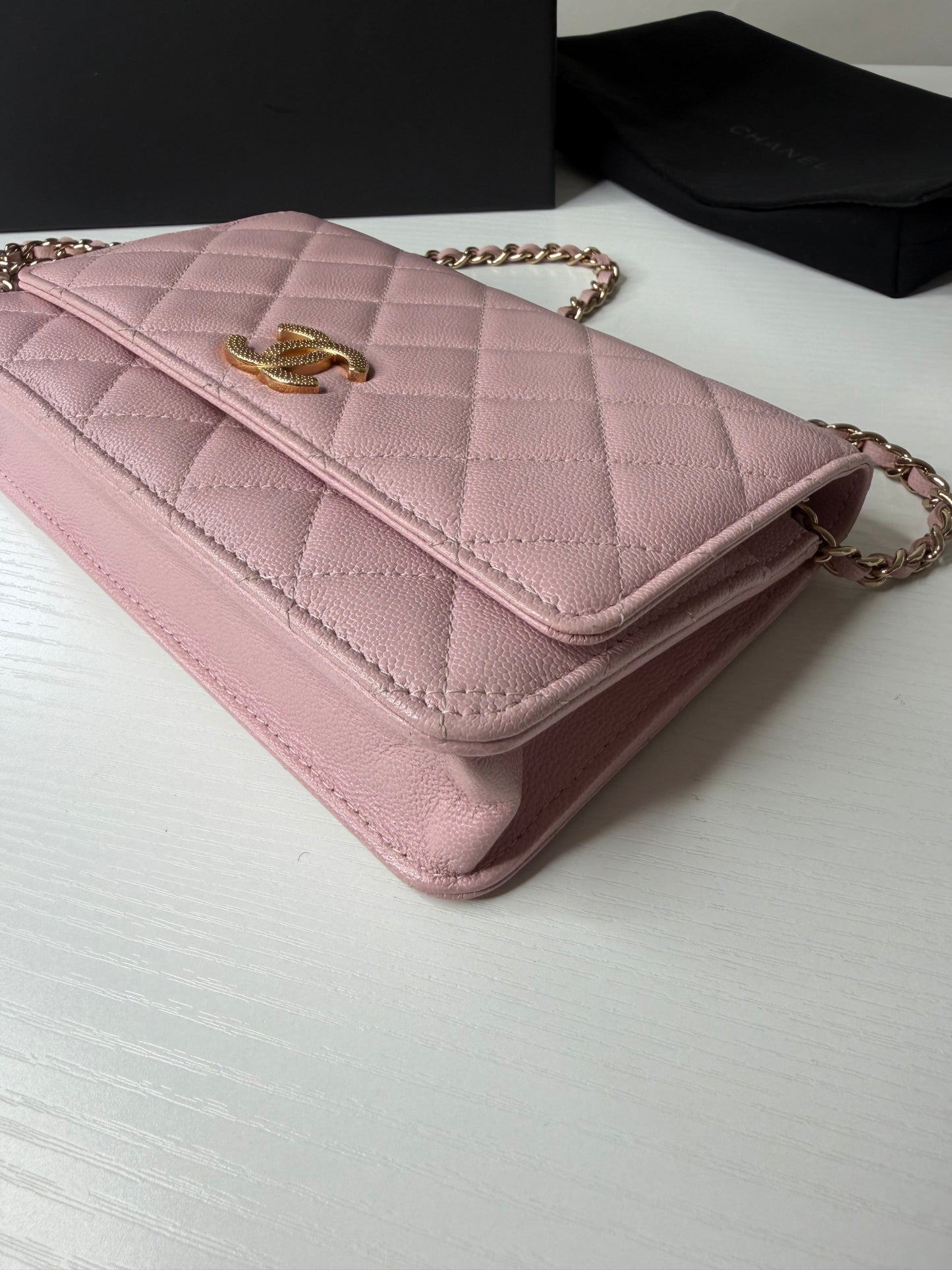 Chanel Caviar Pink WOC