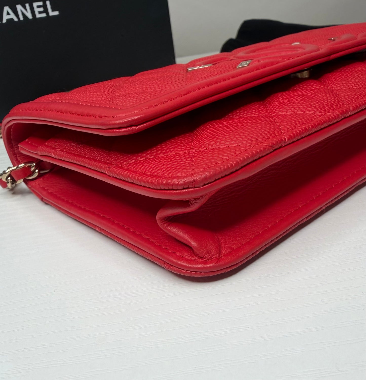 Chanel Caviar Filigree WOC