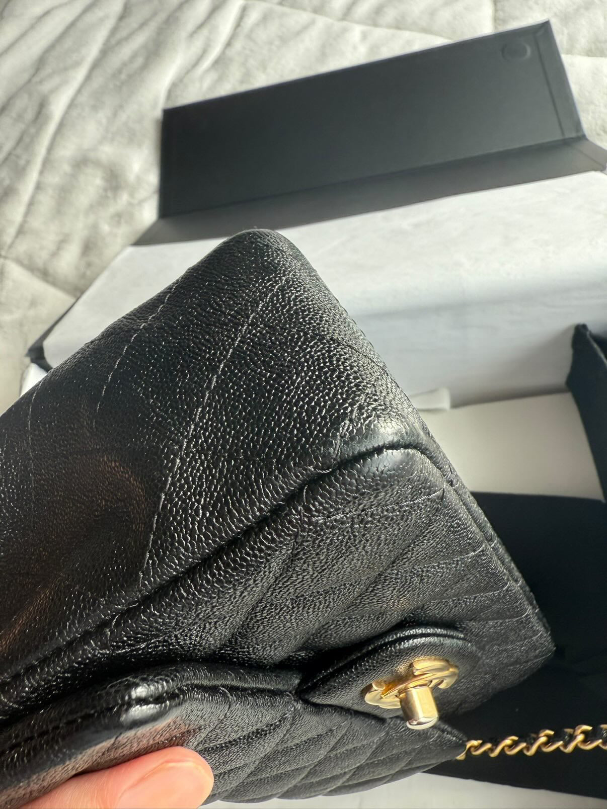 Chanel Caviar Mini Top Handle