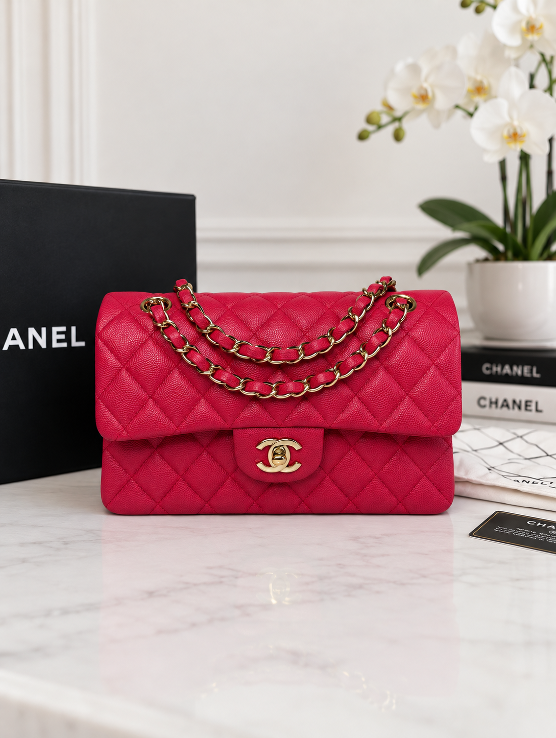 Chanel Caviar Classic Flap Small