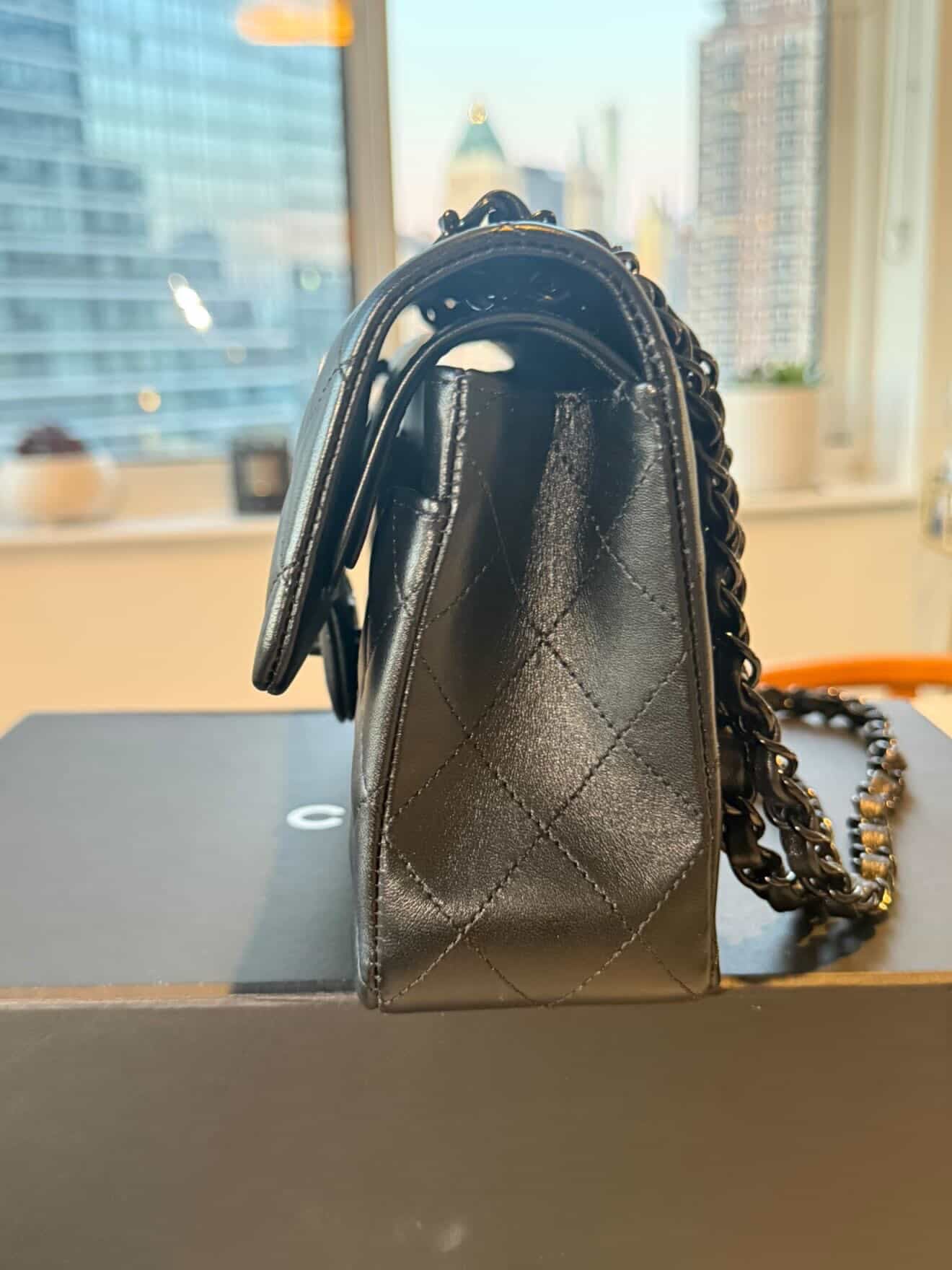 Chanel Classic Flap Small So Black