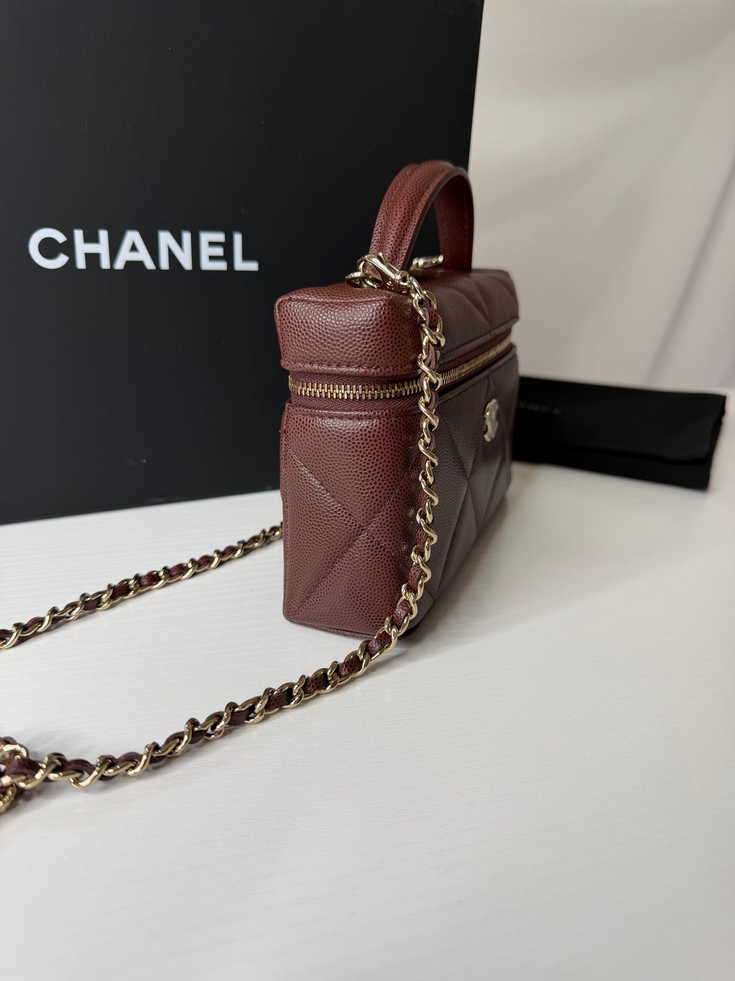 Chanel Caviar Vanity on Chain