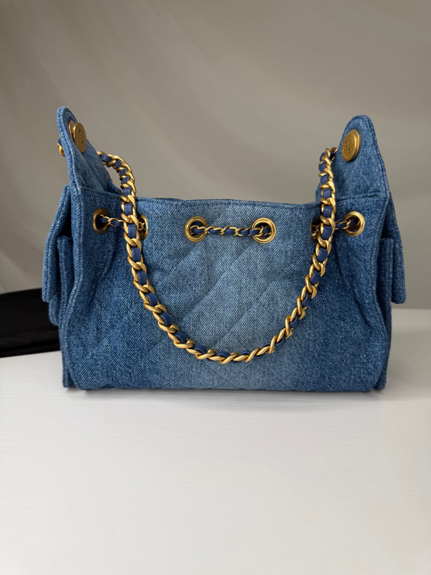 Chanel 25 Denim Mini