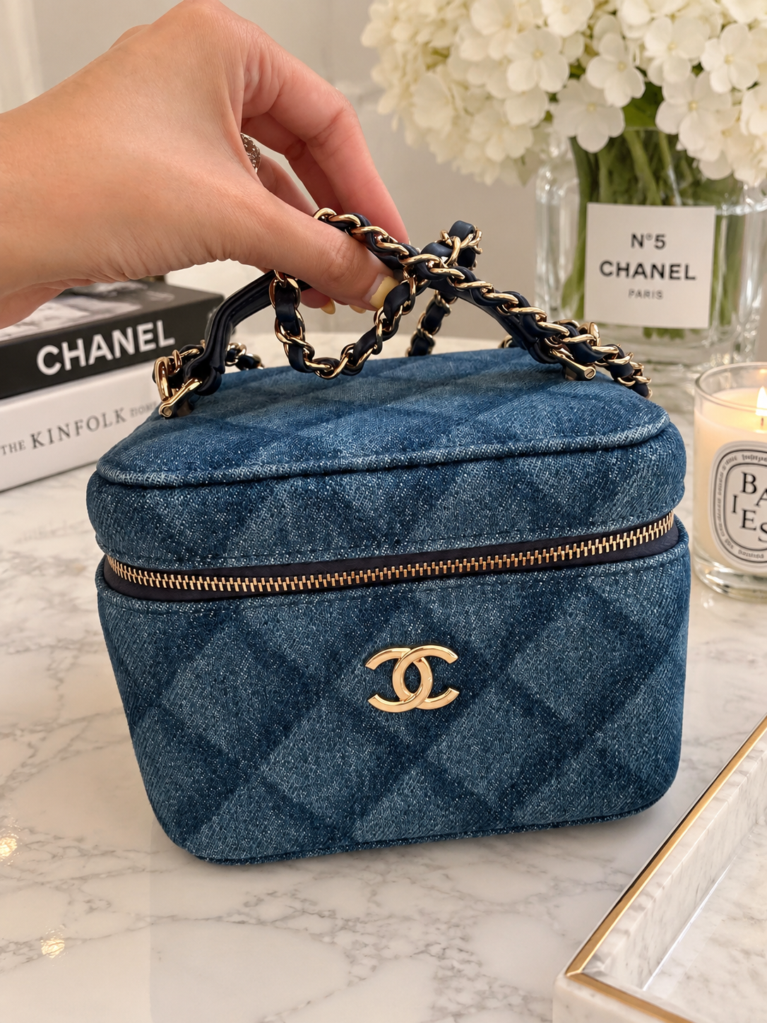 Chanel Denim Vanity