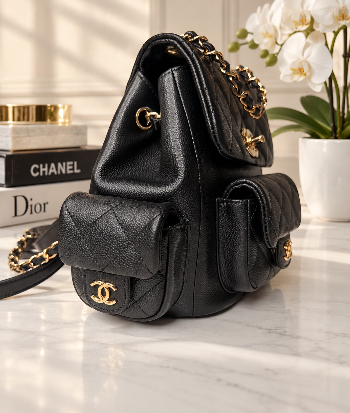 Chanel Caviar Duma Backpack