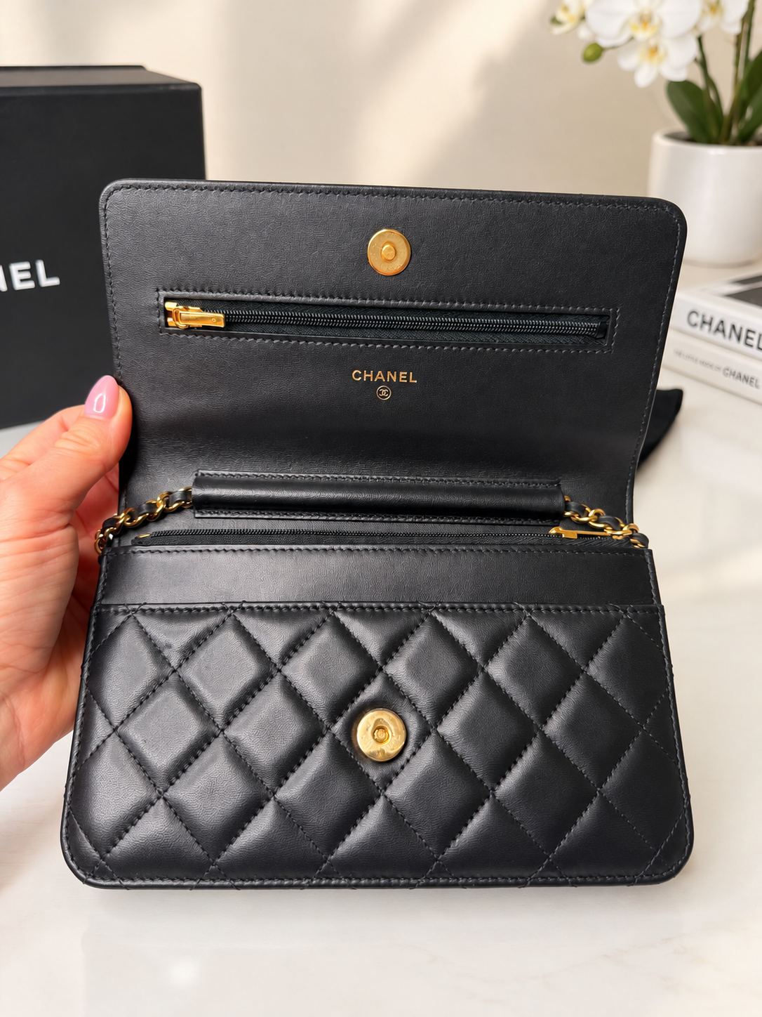 Chanel Lambskin WOC