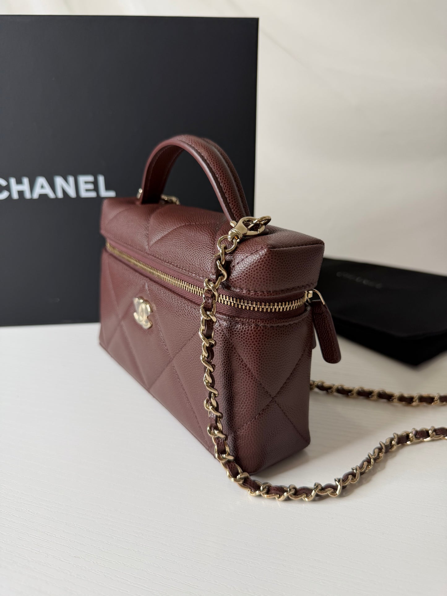 Chanel Caviar Vanity on Chain